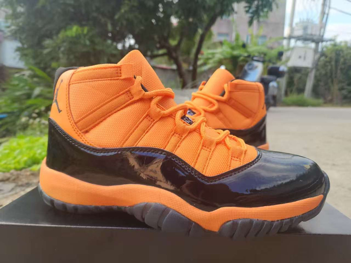 Air Jordan 11 Retro Orange, Red & Black | Ember Contrast Edit