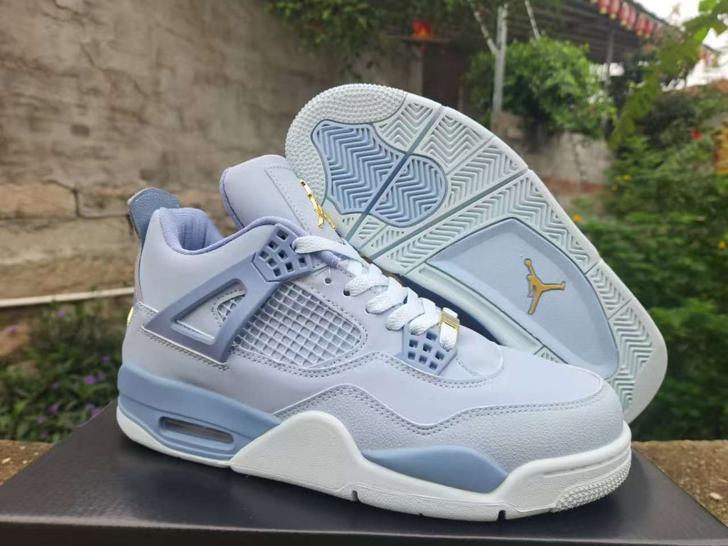 Air Jordan 4 Retro Grey-Blue | Cloudline Edit