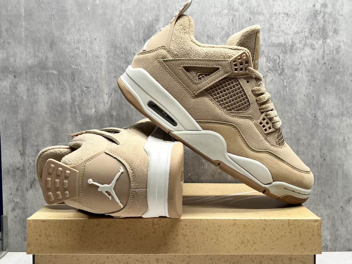 Air Jordan 4 Retro Milk Tea Beige Cream | Steeped Neutrals