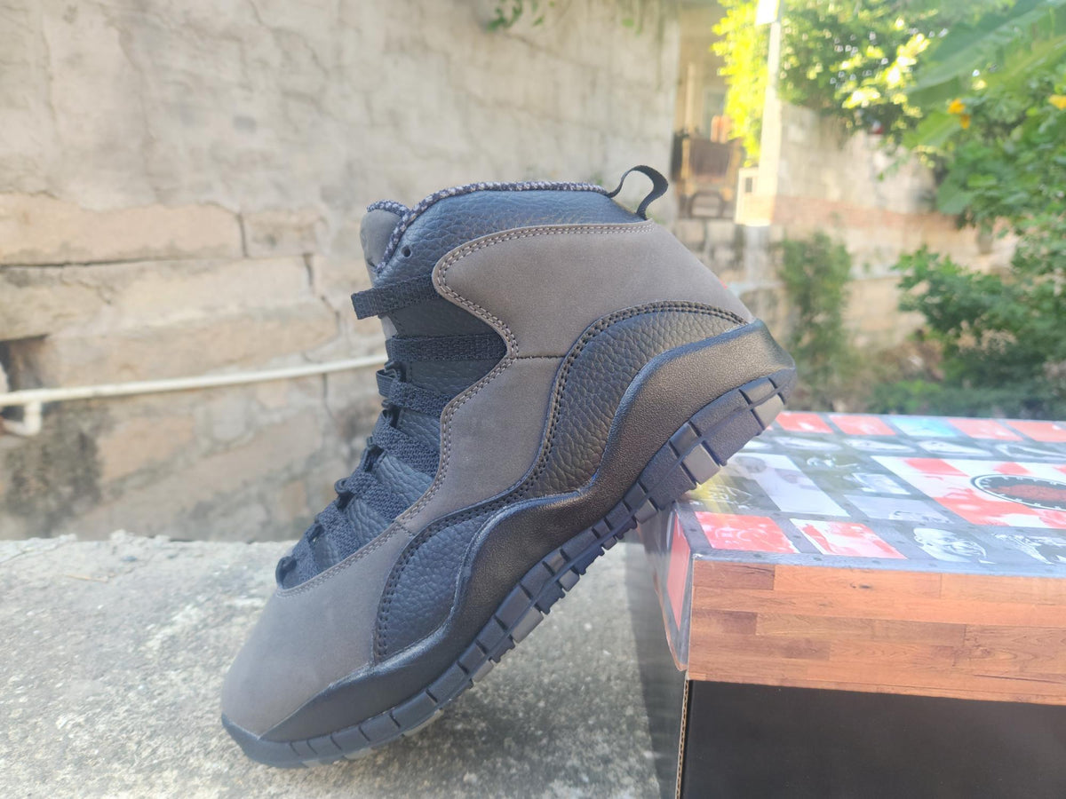 Air Jordan 10 Retro Shadow Grey Black | Graphite Nocturne