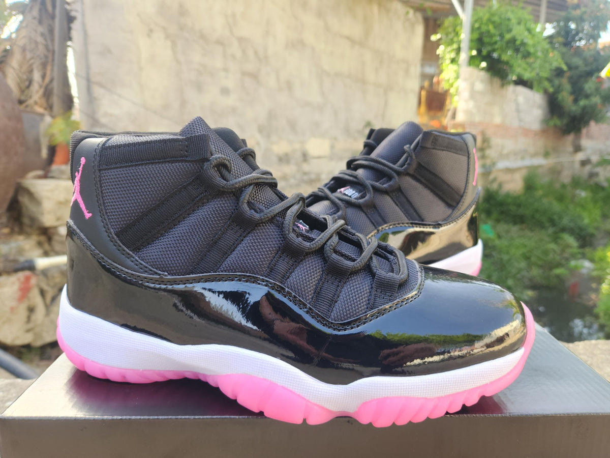 Air Jordan 11 Retro Black-Rose Red | Rouge Reverie