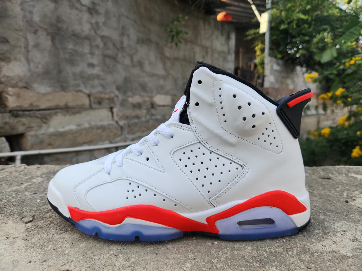 Air Jordan 6 Retro Men's White Infrared Black CT8529-105 | Signal Shift