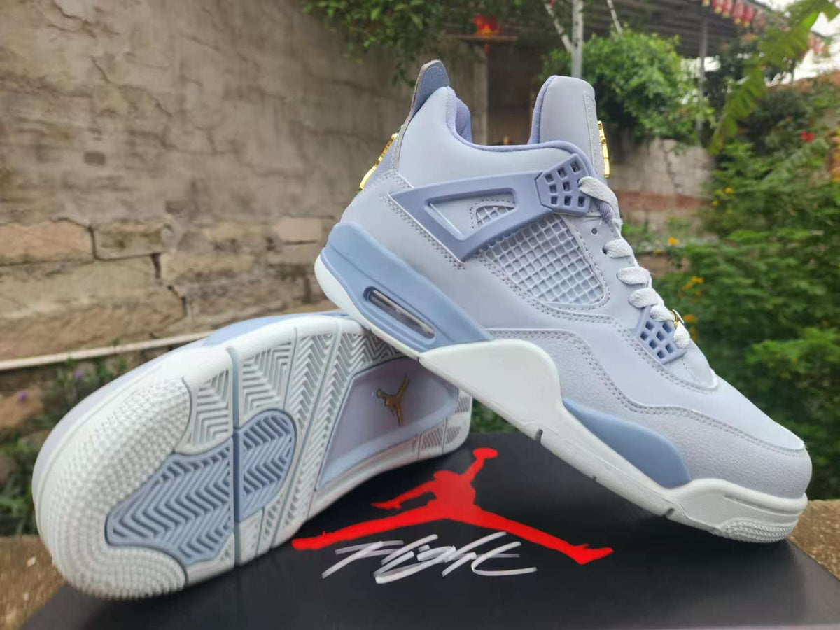 Air Jordan 4 Retro Grey-Blue | Cloudline Edit