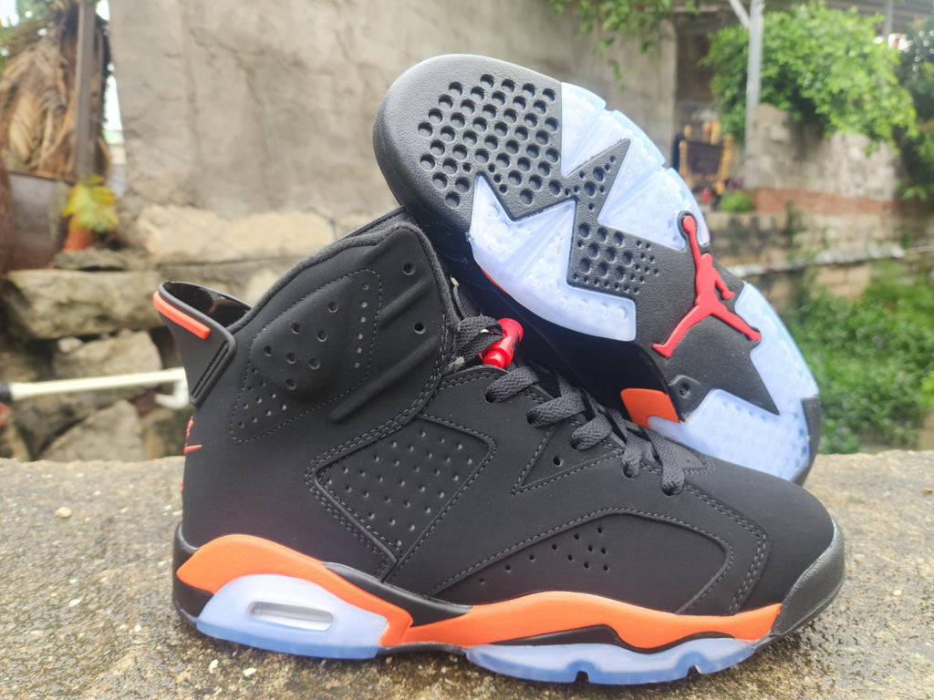 Air Jordan 6 Retro Black-Orange Shattered Backboard | Ember Break