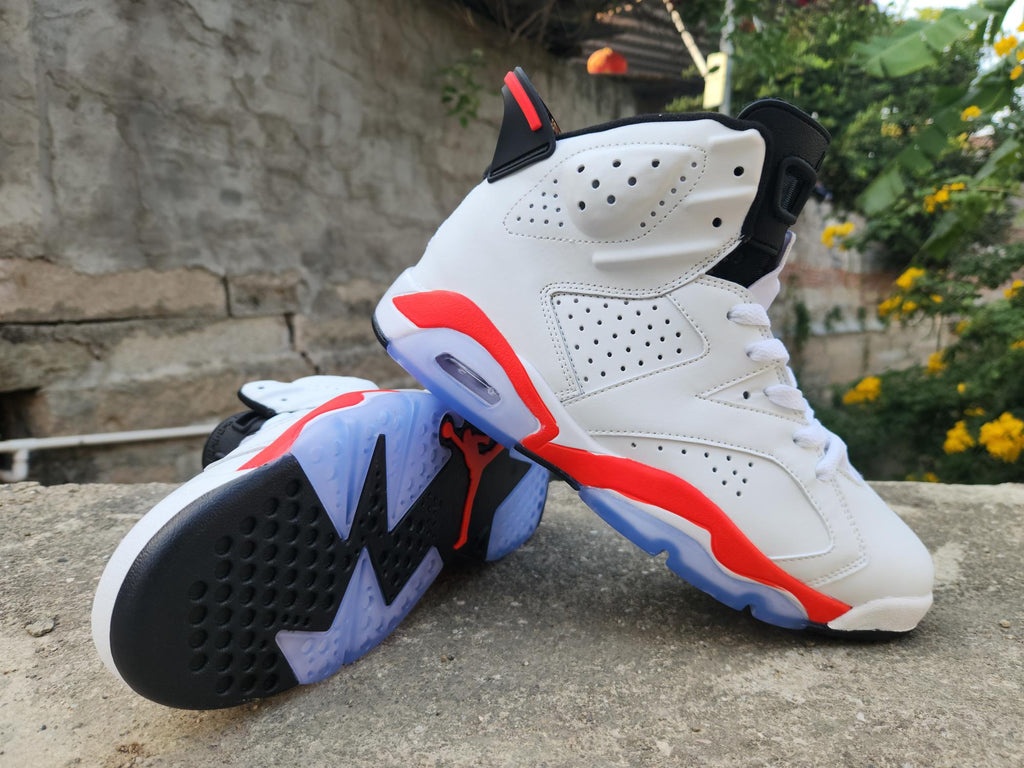 Air Jordan 6 Retro Men's White Infrared Black CT8529-105 | Signal Shift