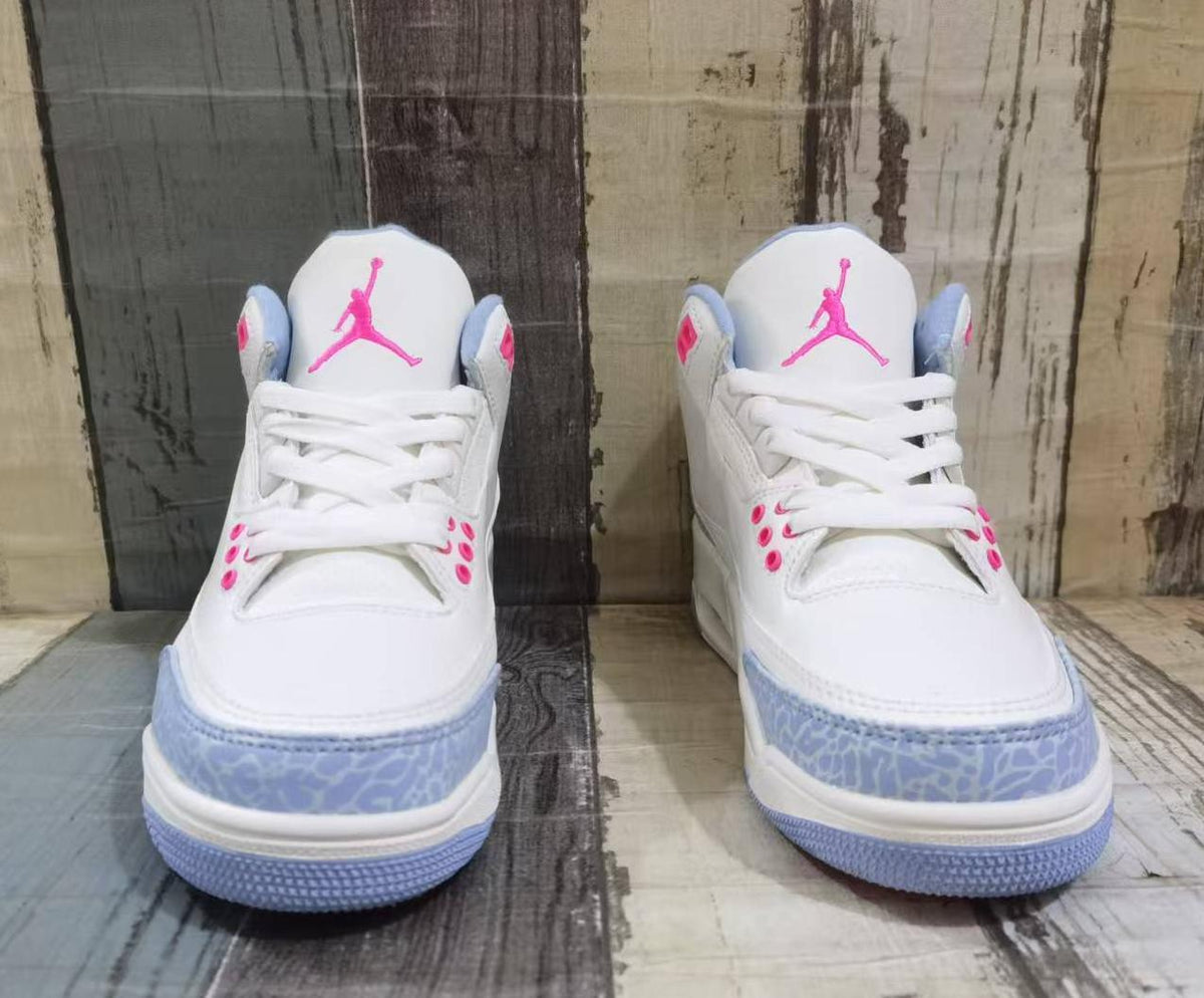 Air Jordan 3 Retro Men's Off-White Pink Red | Rosewave Edit