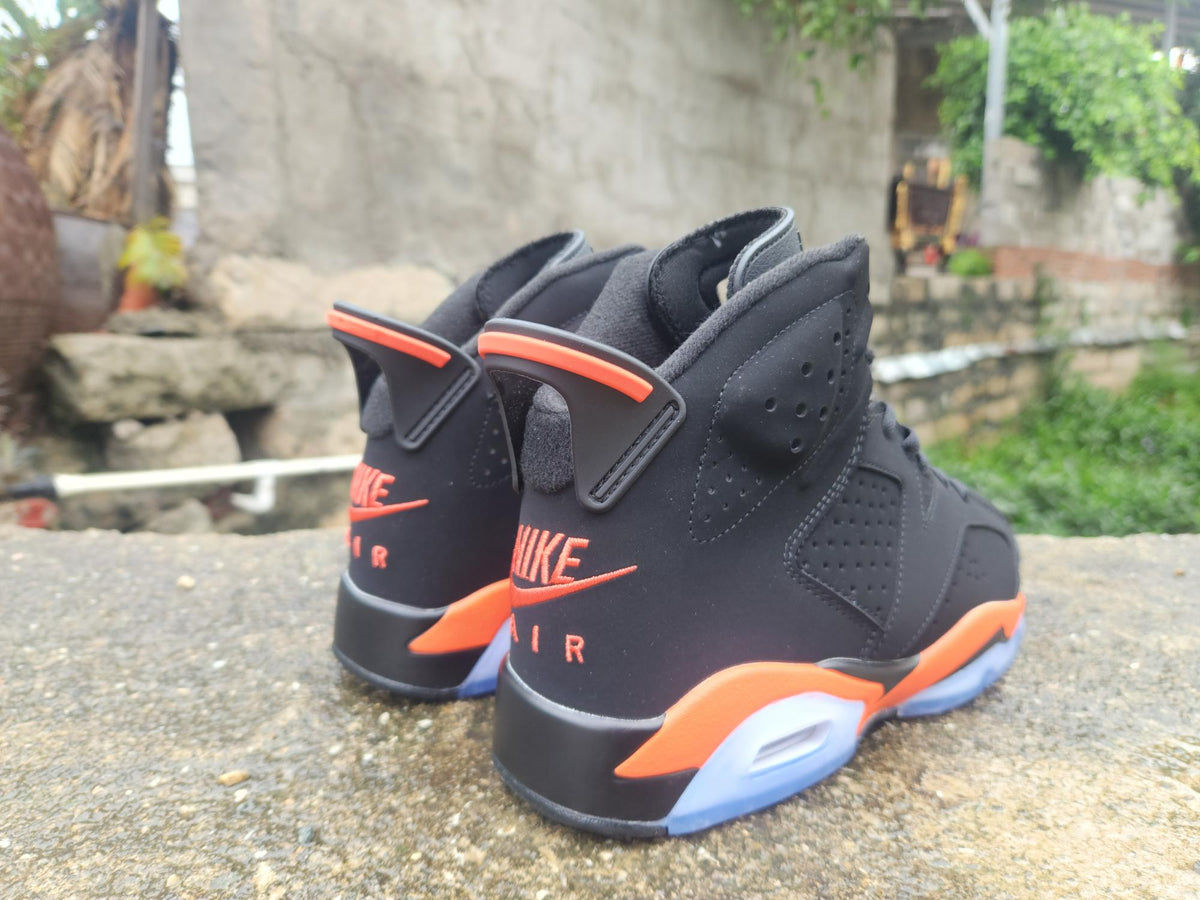 Air Jordan 6 Retro Black-Orange Shattered Backboard | Ember Break