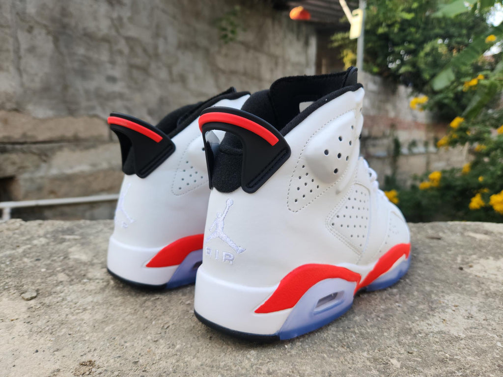 Air Jordan 6 Retro Men's White Infrared Black CT8529-105 | Signal Shift