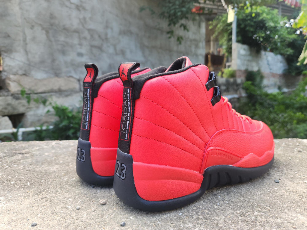 Air Jordan 12 Retro Black & Red | Crimson Afterdark Edit