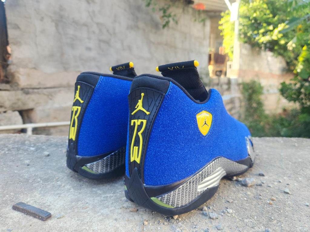 Air Jordan 14 Retro Full Blue & Black | Blue Current Edit