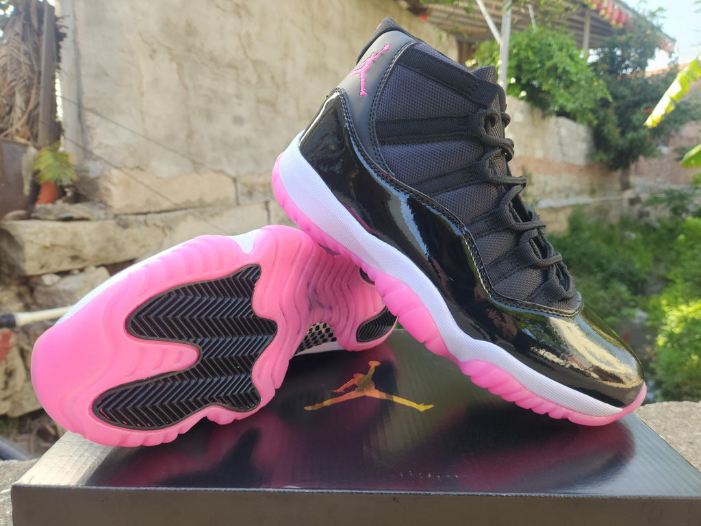 Air Jordan 11 Retro Black-Rose Red | Rouge Reverie