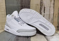 Air Jordan 3 Retro Pure White for Men & Women | White Canvas