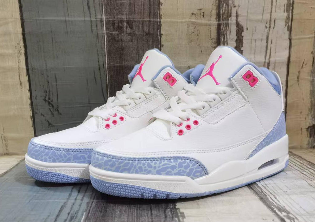 Air Jordan 3 Retro Men's Off-White Pink Red | Rosewave Edit