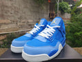 Air Jordan 4 Retro Royal Blue & Gold | Regal Frequency Edit