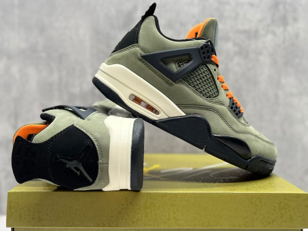 Air Jordan 4 Retro Olive Green | Grove Rhythm Edit