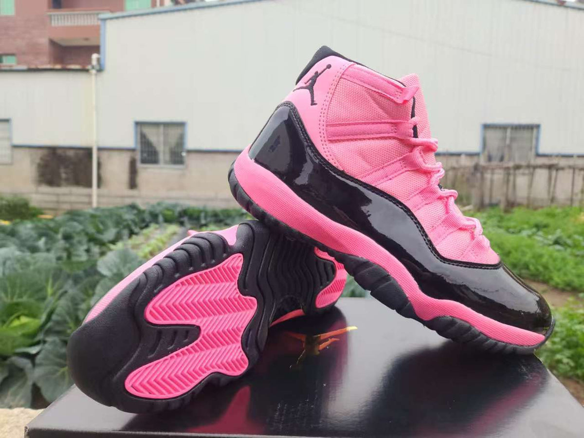 Air Jordan 11 Retro Black-Pink | Rose Afterglow