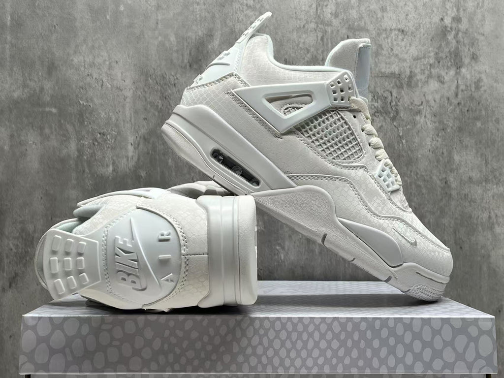 Air Jordan 4 Retro White Mamba | Ivory Momentum Edit