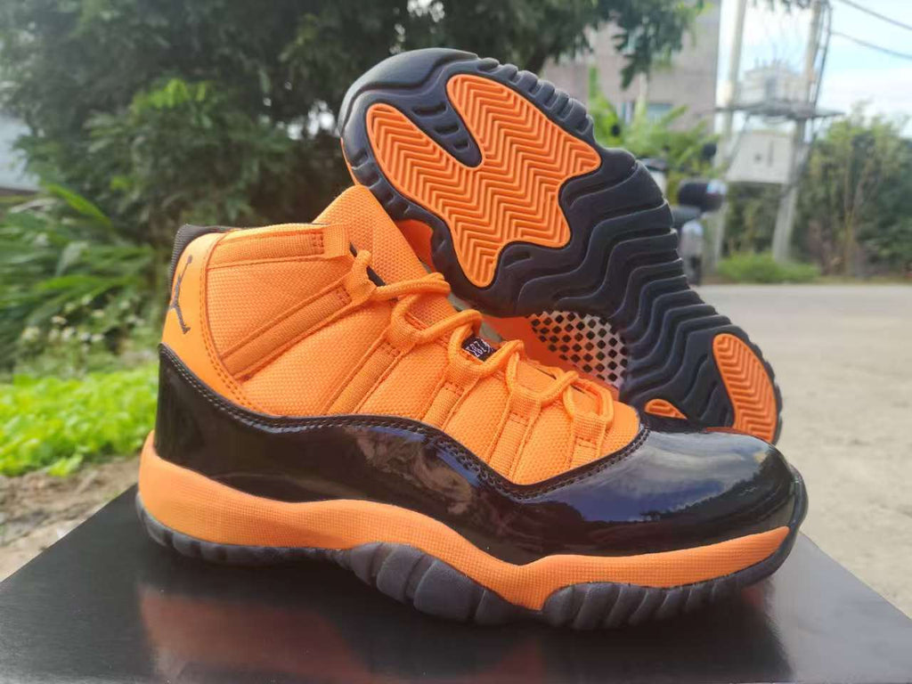 Air Jordan 11 Retro Orange, Red & Black | Ember Contrast Edit
