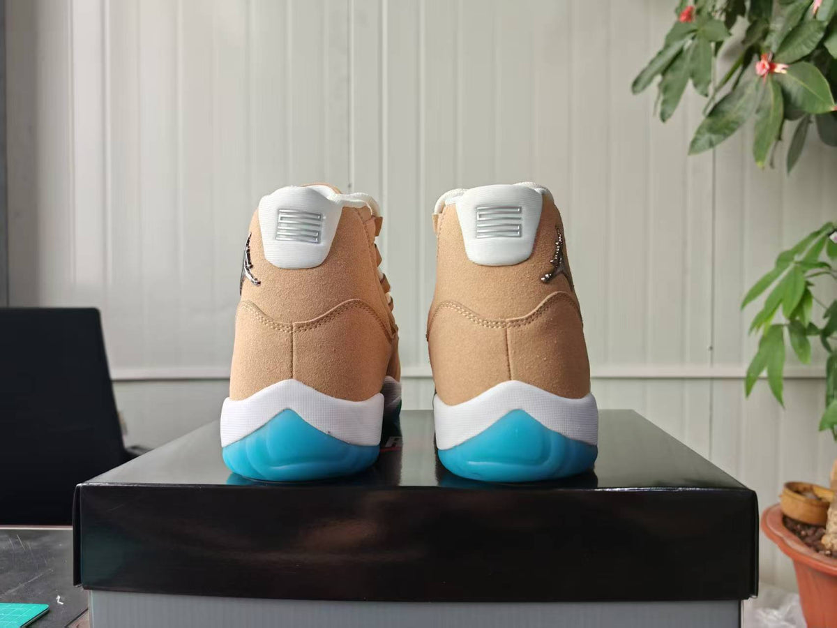 Air Jordan 11 Retro IO8960-707 | Silver Coast Edit