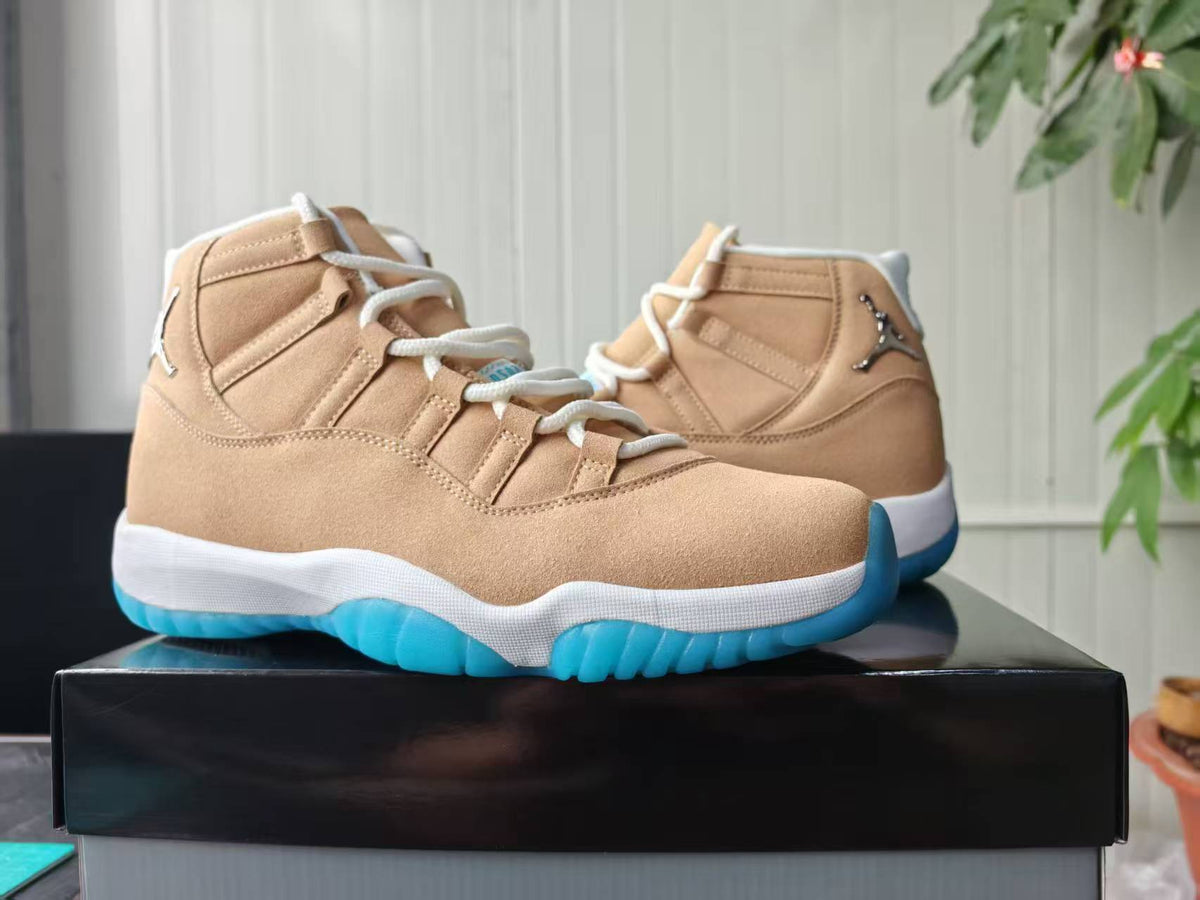 Air Jordan 11 Retro IO8960-707 | Silver Coast Edit