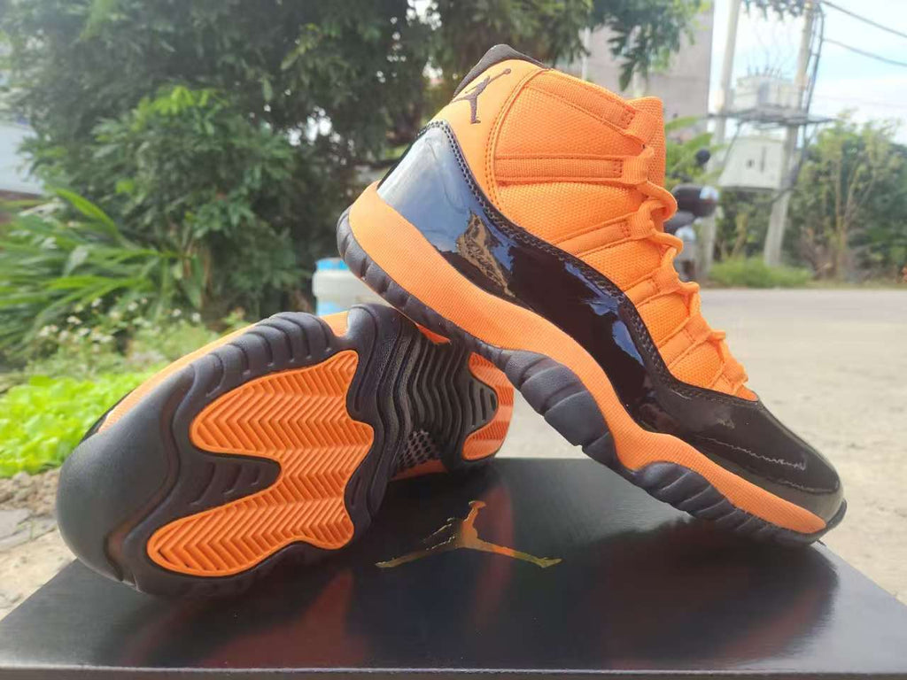 Air Jordan 11 Retro Orange, Red & Black | Ember Contrast Edit