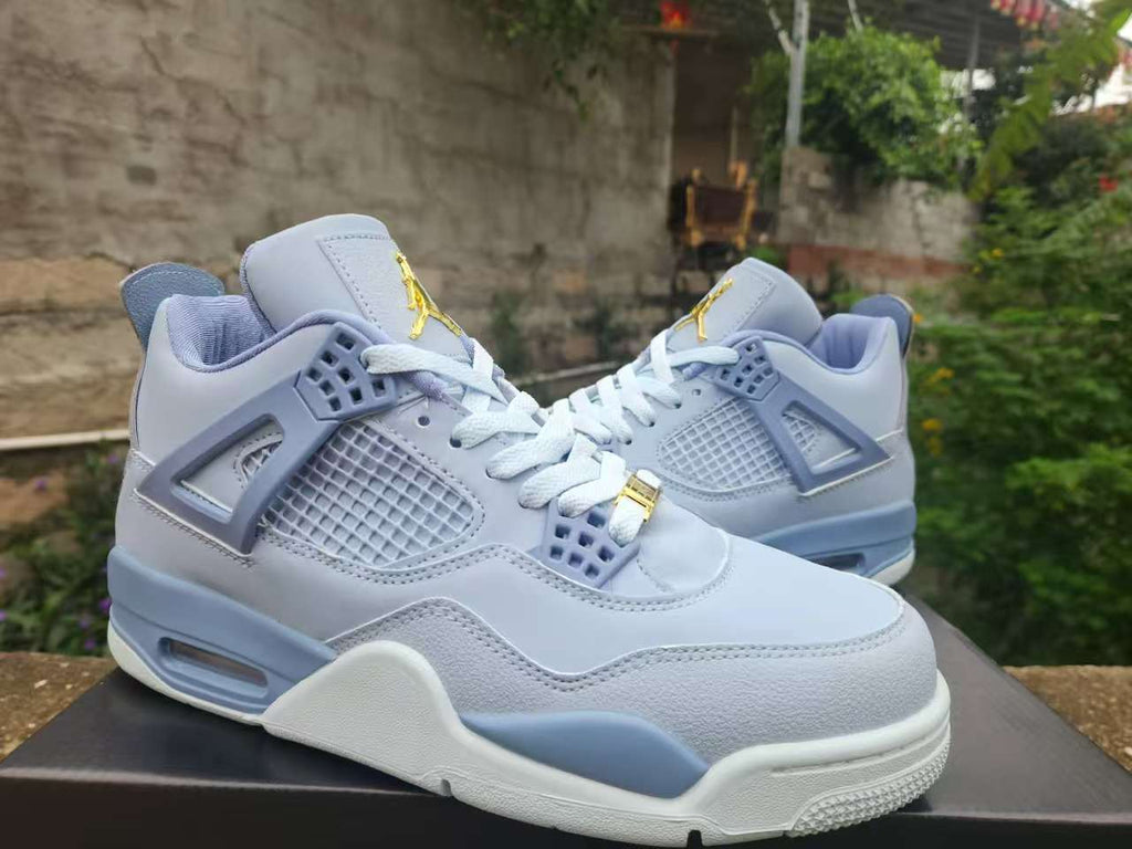 Air Jordan 4 Retro Grey-Blue | Cloudline Edit
