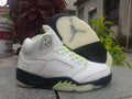 Air Jordan 5 Retro Pale Green Sneakers | Verdant Drift